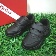 Kickers Black School Shoes | Kasut Sekolah Hitam Kickers Original KK100334 | Kasut Sport | Kasut Ker