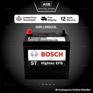 BOSCH Q85 - 95D23L (EFB) - Stop Start Battery - MAZDA 2, 3, 6, CX3, CX5, i-stop, Biante TOYOTA Alpha