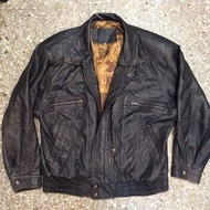 摩托車騎士的夾克真皮皮皮衣，意大利羊皮，帥氣拉風，不是合成皮，二手真皮皮衣