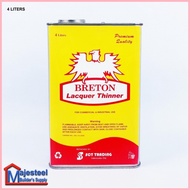 【Hot】 Breton Paint Thinner / Lacquer Thinner Paint &amp; Construction Purposes 4LITERS (Majesteel)