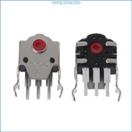 VIVI 2PCS Set Red Core TTC Mouse Encoder Mice Decoder 9mm Original 5 Million Times