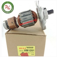 Armature Armature Bull for Makita HM1201 HM 1201 Bobok Demolition Hammer
