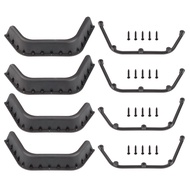 Plastic Wide Fender Flares Set for 1/10 RC Crawler RC4WD  Gelande II Defender D90 D110 Body