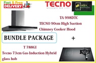 TECNO HOOD AND HOB BUNDLE PACKAGE FOR ( TH 998DTC &amp; T 788GI ) / FREE EXPRESS DELIVERY