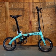 ALCOTT ZO 14" CARBON FOLDING BIKE