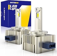 AUTOONE 2025 Latest D3S Bulbs, 900% Brighter D3S Bulbs, 32000 Lumens 6500K Brightest D3S D3R Fog Bul