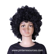 READY STOCK Cosplay Clown Wig 60S& 70S Hair Styles Wig Vintage Hairstyle Retro Wig Afro Hair