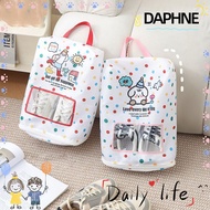 DAPHNE Shoes Storage Bags, with Sturdy Zipper Cartoon Shoes Organizer,  Dustproof Portable Shoes Puu
