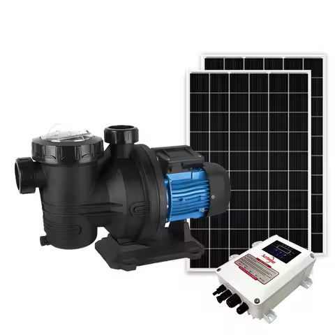 Wholesale China 550w 900w 1200w Solar Pool Pump with Solar Panels Brushless Submersible Swimming Poo