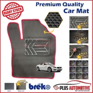 Breko Hexagon High Quality Car Floor Mat and Carpet (2 Seaters) Compatible With BMW Z4 E89 2009-2016