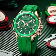 2021 Fashion Mens Watches LIGE Top Brand Luxury Silicone Sports Watch Men Quartz Clock Waterproof Wristwatches Relogio Masculino