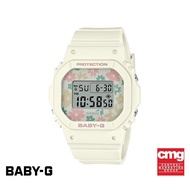 CASIO นาฬิกาข้อมือผู้หญิง BABY-G รุ่น BGD-565RP-7DR วัสดุเรซิ่น สีขาว