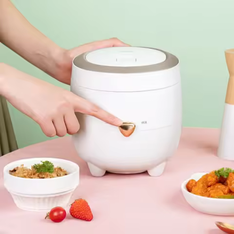 Midea Mini Rice Cooker for Home Use, Dormitory, Non-stick Inner Pot, Small Rice Cooker rice cooker e