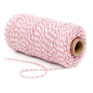 Cotton Bakers Twine 100 Yards – Pink