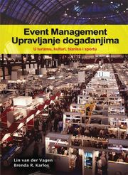 EVENT MANAGEMENT: Upravljanje događanjima Lin van der Vagen