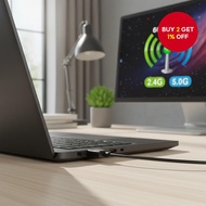 Wireless USB WiFi Adapter for Desktop and Laptop, 3070 WiFi Signal and Bluetooth Receiver