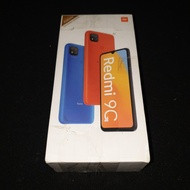 DUS KARDUS BOX HANDPHONE XIAOMI REDMI 9C ORIGINAL 100% BEKAS