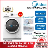 [DELIVERED BY SELLER] MIDEA MF100W85B 8.5kg Front Load Washing Machine Inverter Mesin Basuh 洗衣机 [REP