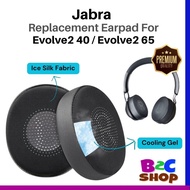 1Pair Jabra Evolve2 40, Evolve2 65 Headset Compatible Cooling Gel Ear Pads Cushion Earpads