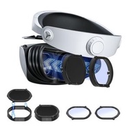 全城熱賣 - DEVASO 適用於PlayStation VR 2 6合1磁吸眼鏡防蹭刮花保護罩