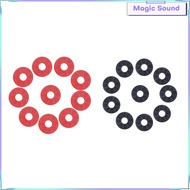 Magic Sound 20 Pcs Rubber Strap Washer for Acoustic Electric Guitar