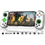 D7 Wireless Controller for iPhone/Android/PC/iPad/Tablet/APPL Arcade MFi Games/Switch/PS4, Support Streaming on PS/Xbox/PC Console, Cloud Gaming Gamepad Joystick