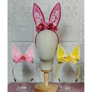 Easter Bunny Ears Deluxe Headband for Girls