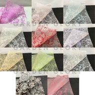 [mix model] Cellophane Flower Wrapping Motif PAPER BOUQUET/ CELLOPHANE motif/ cellophane/