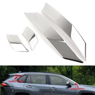 Car Door Window A C Pillar Post Molding Sticker Cover Trim For Toyota Rav4 2019 2020 RAV 4 Steel Chr