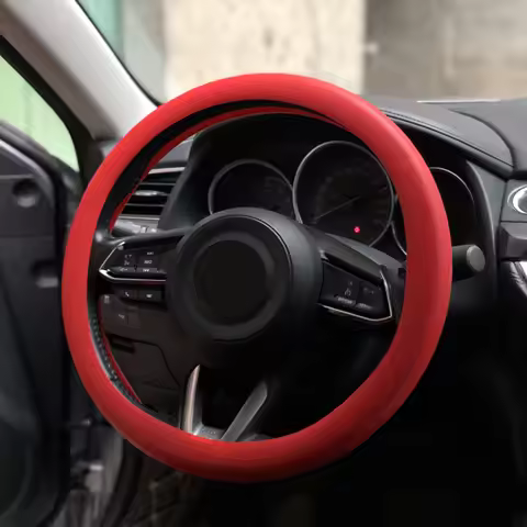 Car Silicone Steering Wheel Cover For Kia SORENTO Stinger Niro Carnival Ray Venga ProCeed Stonic SP 