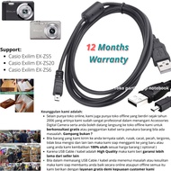 USB cable charger Casio Exilim EX-ZS5 EX-ZS20 EX-ZS6 kabel data