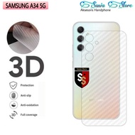 Garskin SAMSUNG A34 5G Screen Protector Skin Carbon