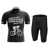UNIFORM Short Sleeve Cycling Jersey with Shorts MTB Road Bike Cycling Clothing Apparel Quick Dry Moisture Wicking Sports