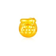 SK Jewellery Disney Head full of Honey 999 Pure Gold Winnie the Pooh Charm Bracelet