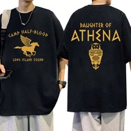 Percy Jackson Camp Half Blood Long Island Sound T Kemeja Lelaki Wanita Fesyen Pakaian Retro T-shirt 