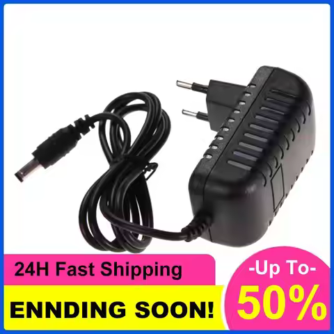 AC 100-240V Power Supply Charger EU Plug Power Adapter 3V 1A Battery Charger Adapter 5.5x2.5mm 50-60