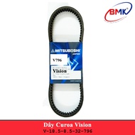 Dây curoa Mitsuboshi cho xe máy Honda Vision từ đời 2013 - 2017 (796)