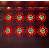 Truck rear stop lamp, a pair of 4 LEDs. 12/24 Volts