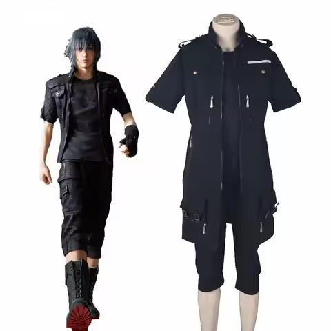 Final Fantasy XV Brotherhood Noctis Lucis Caelum Fighting Uniform Halloween Cosplay Anime Lucy Costu