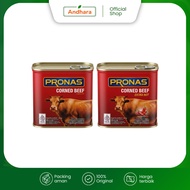 Pronas Corned Beef 340g - Canned Corned Beef Original Extra Hot/