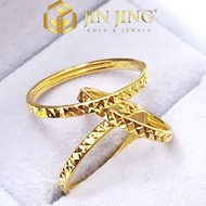 Budget RING WIDTH 0.19cm SIZE 6.5-18 GOLD 916 0.96g-1g up