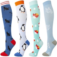 Compression Socks for Women Men Running Sports Socks for Anti Fatigue Pain Relief Pregnant Edema Kne