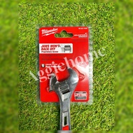 MILWAUKEE ประเเจเลื่อน รุ่น 48-22-7406 ขนาด 6 นิ้ว กว้าง 24 MM. (ADJUSTABLE WRENCH) ประแจ เครื่องมือ