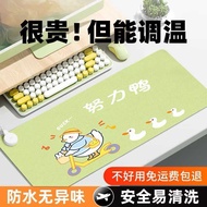 Heating Mouse Pad Heating Pad Office Computer Desktop Hand Warmer Oversized Desk Warmer Pad Learning