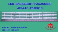 หลอดไฟ BACKLIGHT PANASONIC 42A410 TH-42A410T TH-42AS610T TH-42AS630T TH-42D410T TH-43D630T (4+4)x5