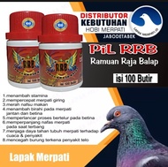 JAMU MERPATI BALAP RRB 100 PIL jamu merpati giring keras bertenaga kuda extra power speed raja bala