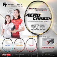 SportHub Felet Aero Carbon Technology Racket Badminton Racket 100% Reket by Fleet