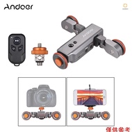 Ado)Andoer L4 PRO Motorized Camera Video Dolly with Scale Indication Electric Track Slider Wireless 