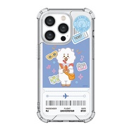 ของแท้100% BT21เคส iPhone สำหรับ IPhone16 16Promaxเคส16Plus 16pro เคสใส15Promax 15Plus นุ่มและเคสใส1