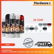 [HARDWAREPLUS] SAMURAI Spray Paint 2K Coat Colours - (2K01, 2K04, 2K05, 2K06, 2K07) - Weather and Ch